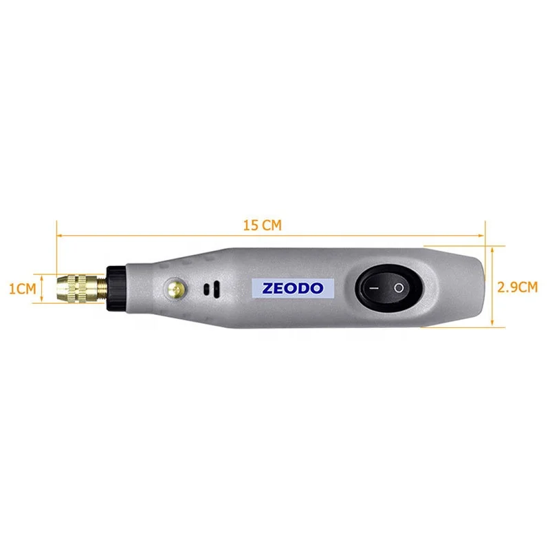  Электрическая мини-шлифовальная машина Zeodo ZD6000 электрическое сверление 12 В постоянного тока заточка гравировка полировка сверлильные