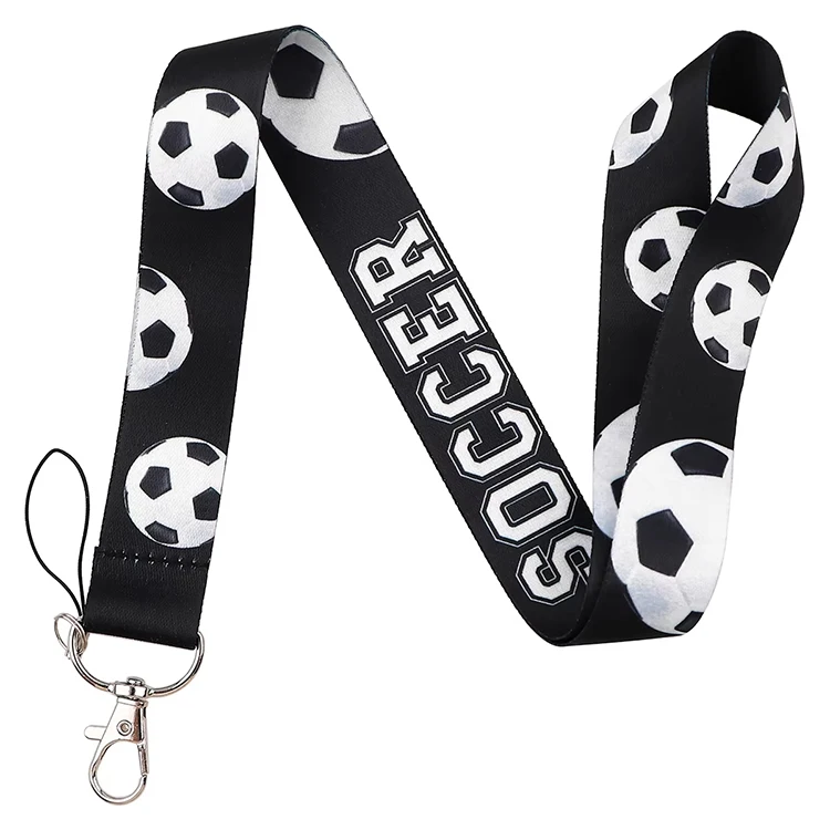 Multipurpose Conference Gifts College Team Football Team Breakaway Sublimation Keychain Promotional Custom Lanyard
