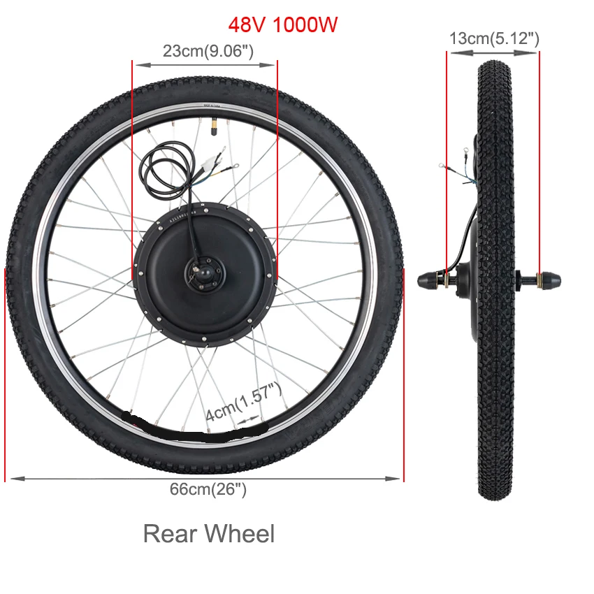 2024 Hot selling 250w-10000w  bicycle accessories Other Electric Bicycle Parts electric bike conversion kit