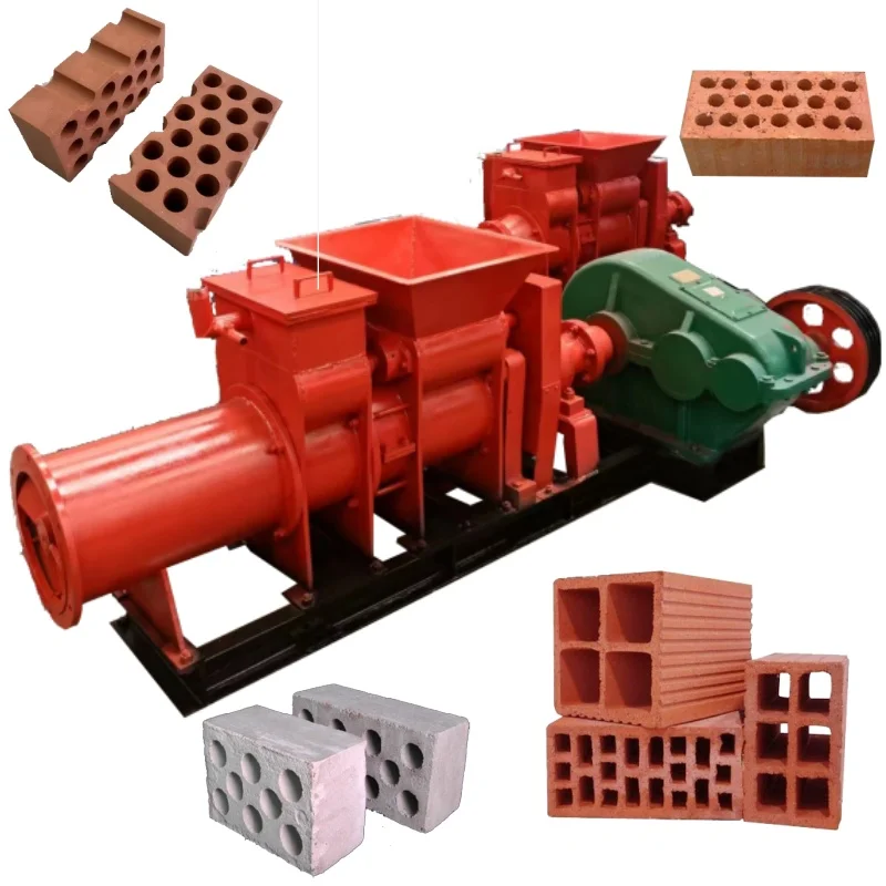 red manual clay bricks brick and roof tile making machines machine