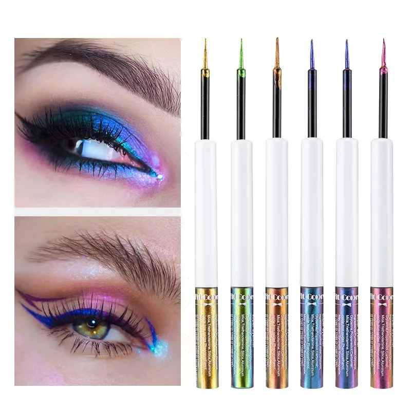 Eye Liner Liquid Waterproof Oil Free Eyeliner Makeup Cosmetics Chameleon Liquid Eyeliner