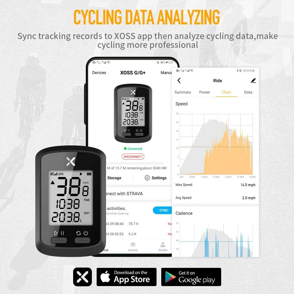 YSANAM Bicicleta G Plus ANT + беспроводной GPS водонепроницаемый дорожный велосипед BLE велосипедный