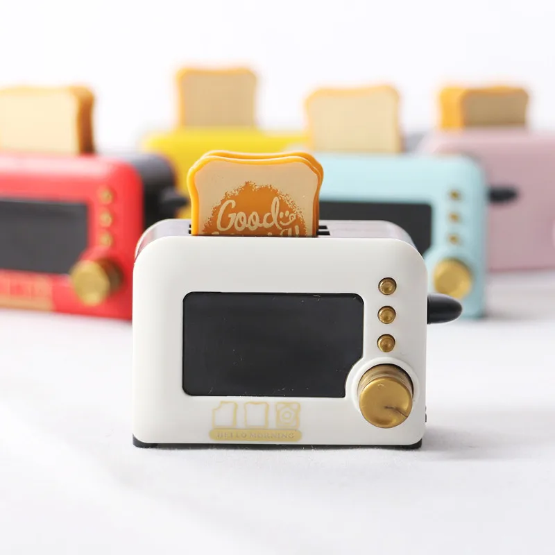 Dollhouse Accessories Miniature Bread Machine Kitchen Scene Simulation Mini Toaster Bread Maker
