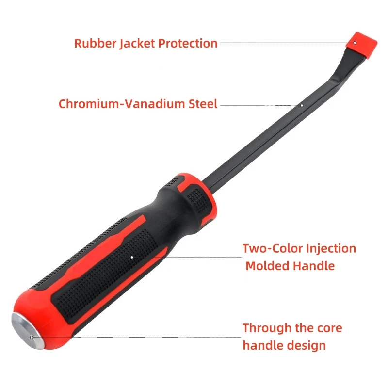 Multi-Function Steel and Aluminum Pry Bar Special Tire Picking and Core Lever Tool for Car Tires Versatile Tool