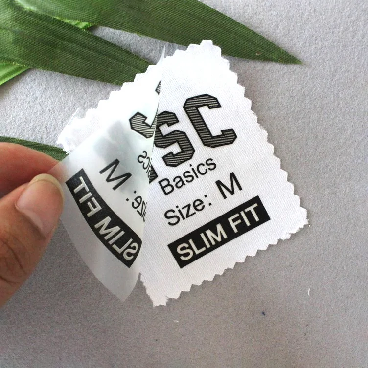 Factory price custom foil tpu heat transfer garment labels