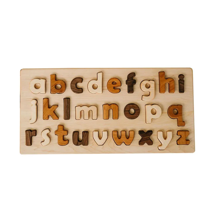 Wooden Number puzzle 0-9 numbers