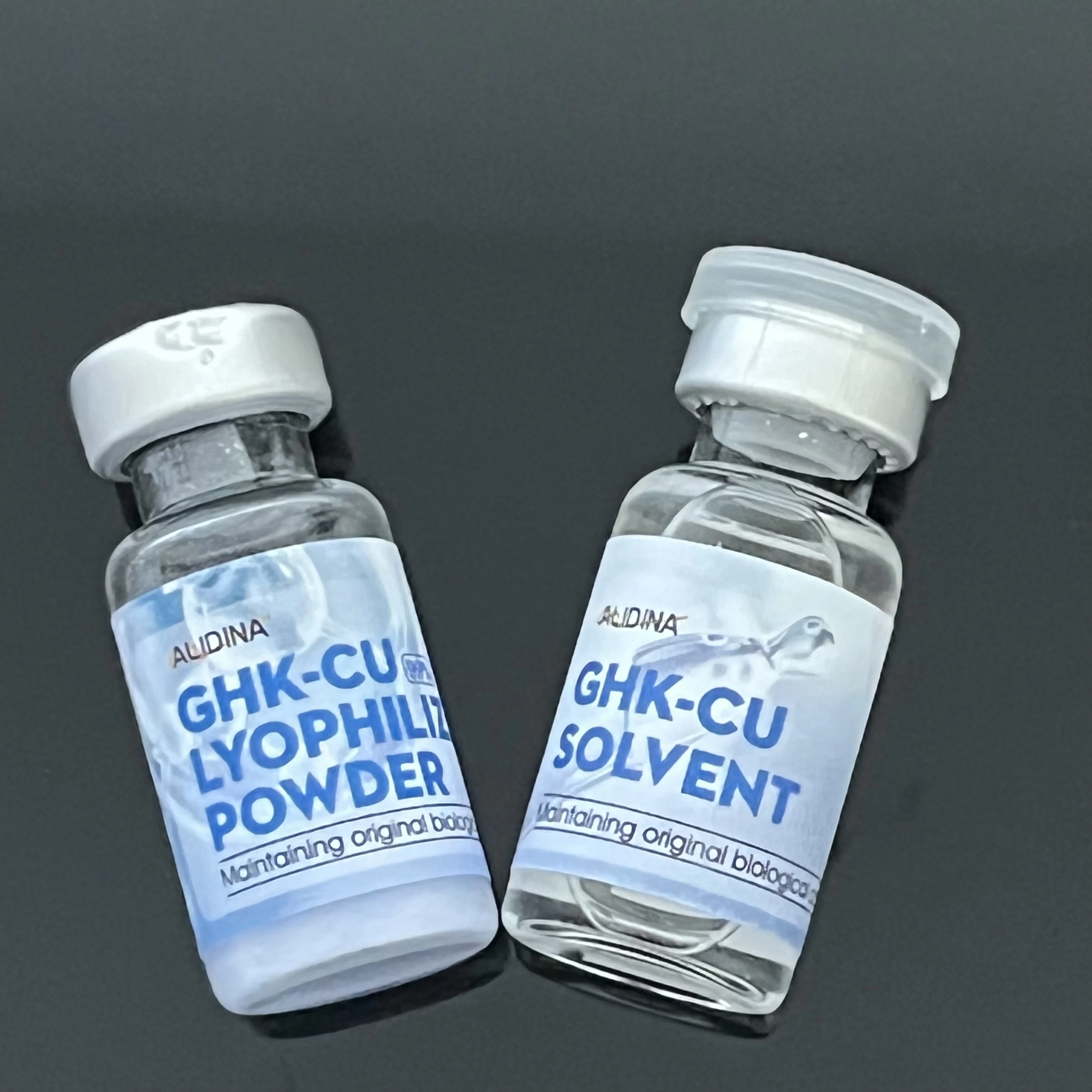 99.99% Purity Blue Copper Peptide Ampoule Essence Repair Facial Hyaluronic acid Moisturizing Rejuvenation Anti-Aging Skin Care