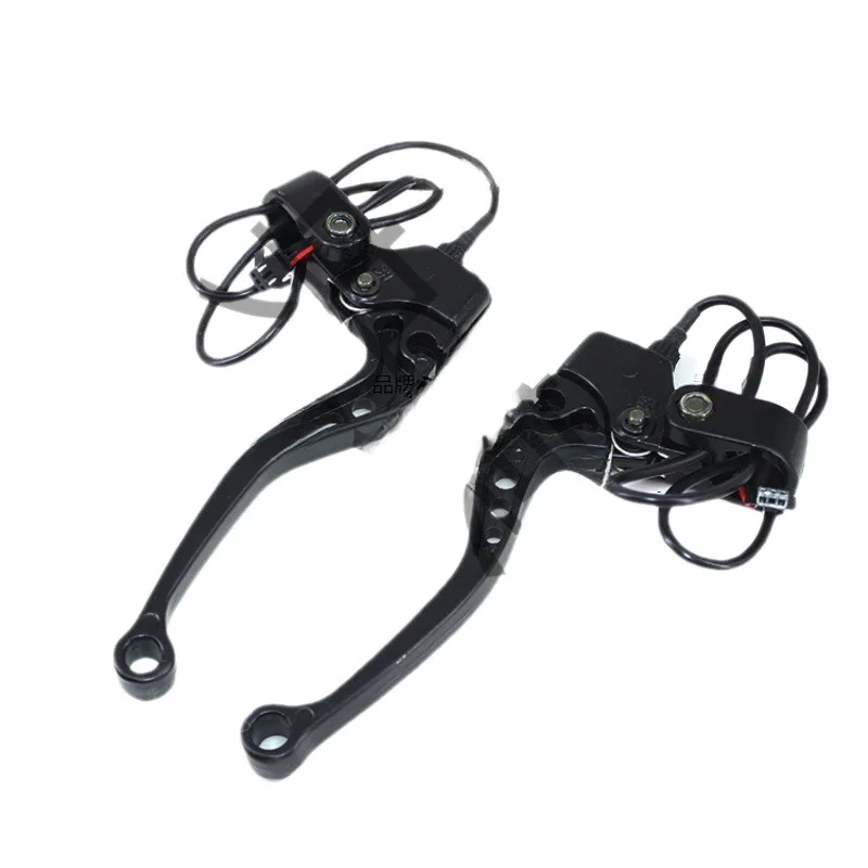 Electric bike brake handle The tricycle driver thickened the battery bicycle handlebar flashlight switch right hand/left