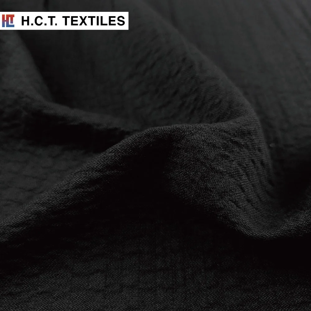 Удобная ткань черный 185 г вискоза полиэстер спандекс тяжелая блейзер для брюк