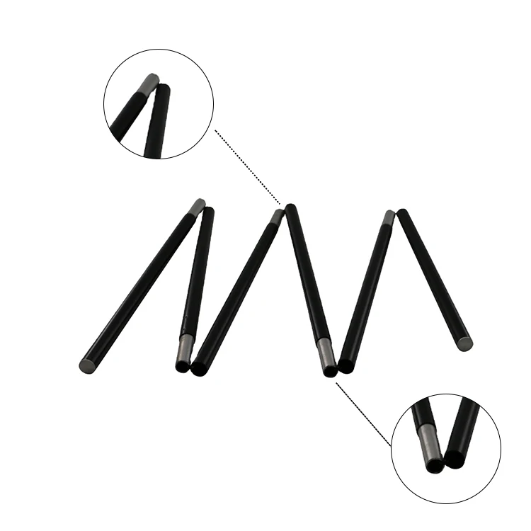 Professional Manufacturer Spraying Oxidation Outdoor Tarp Poles 8Mm Camping Portable Tent Pole