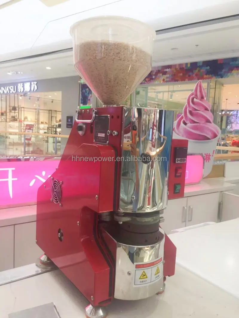 8 cm popped rice cake machine, poped oats corn barley rice cake making machine