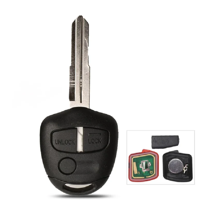 A2autobeys для Mitsubishi Lanser Outlander 3 кнопки FSK 433 92 MHz автомобильный пульт дистанционного управления смарт-ключ без чипа MIT11R