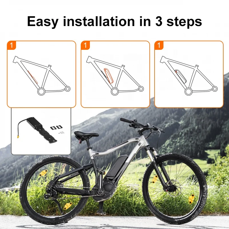 USA Stock Dropshipping 3-5 Days Arrival Lithium ion 500W 750W 1000W Electric Bicycle E Bike 13Ah 48V Ebike Battery