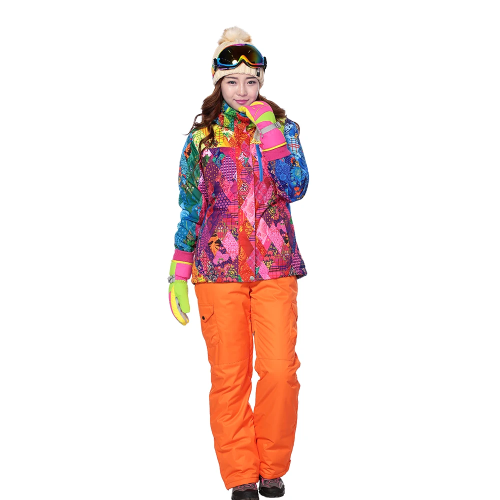 
Customize sport wear waterproof Snowboard Sets Ski Mountain Skiing Suit 