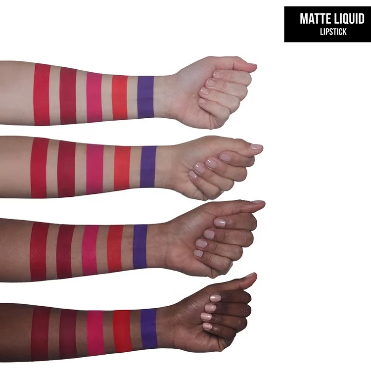 
nude matte lip gloss velvet matte liqud lipstick custom logo waterproof and long lasting 