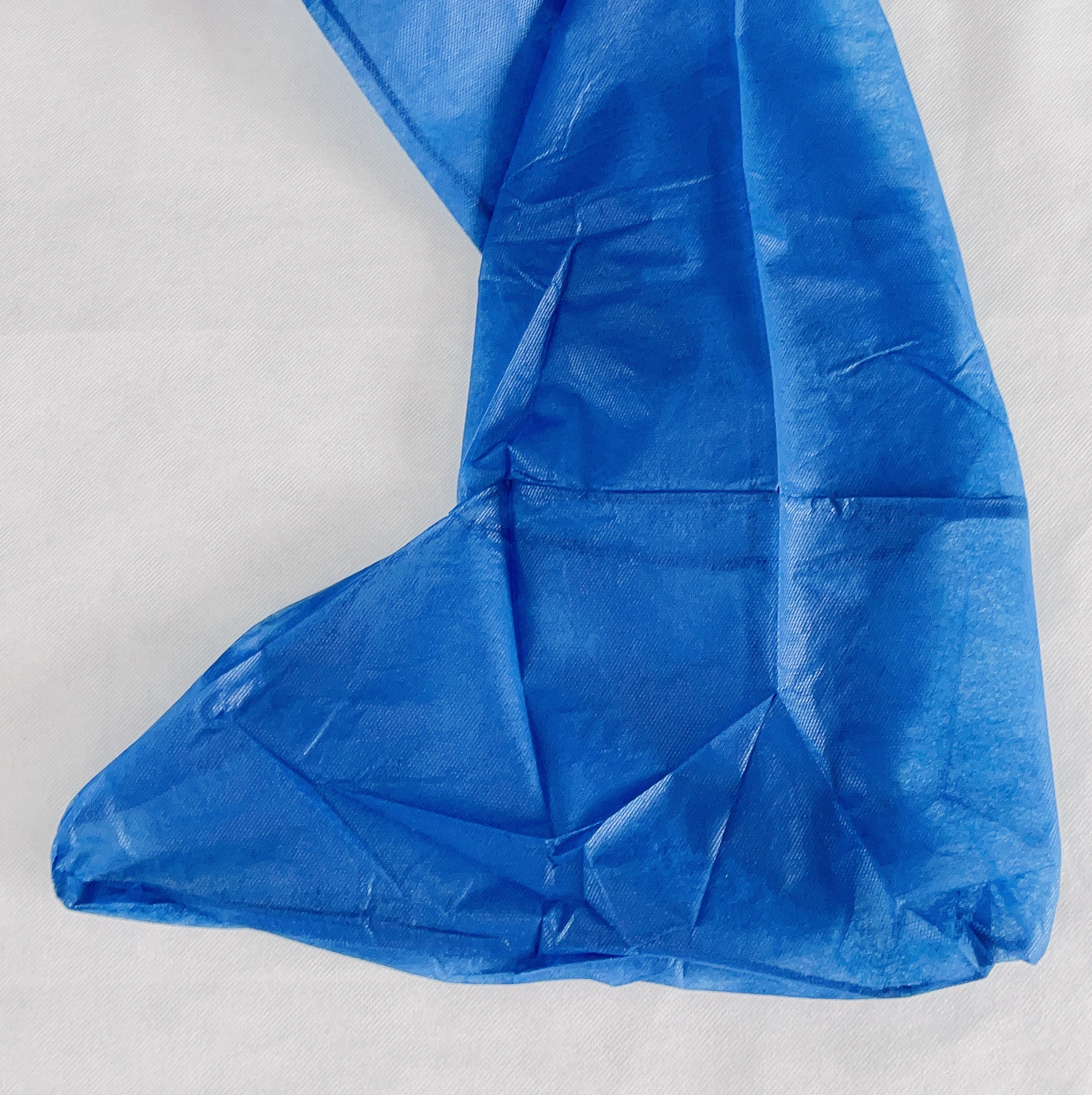 Dark blue disposable Coverall Suit ppe Non woven Coverall with Hood and  foot covers factory wholesale with high-end quality