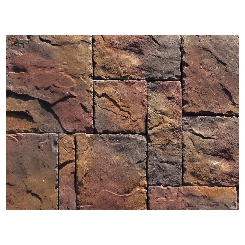 Colorful European style exterior castle stone artificial faux wall stone  Veneer