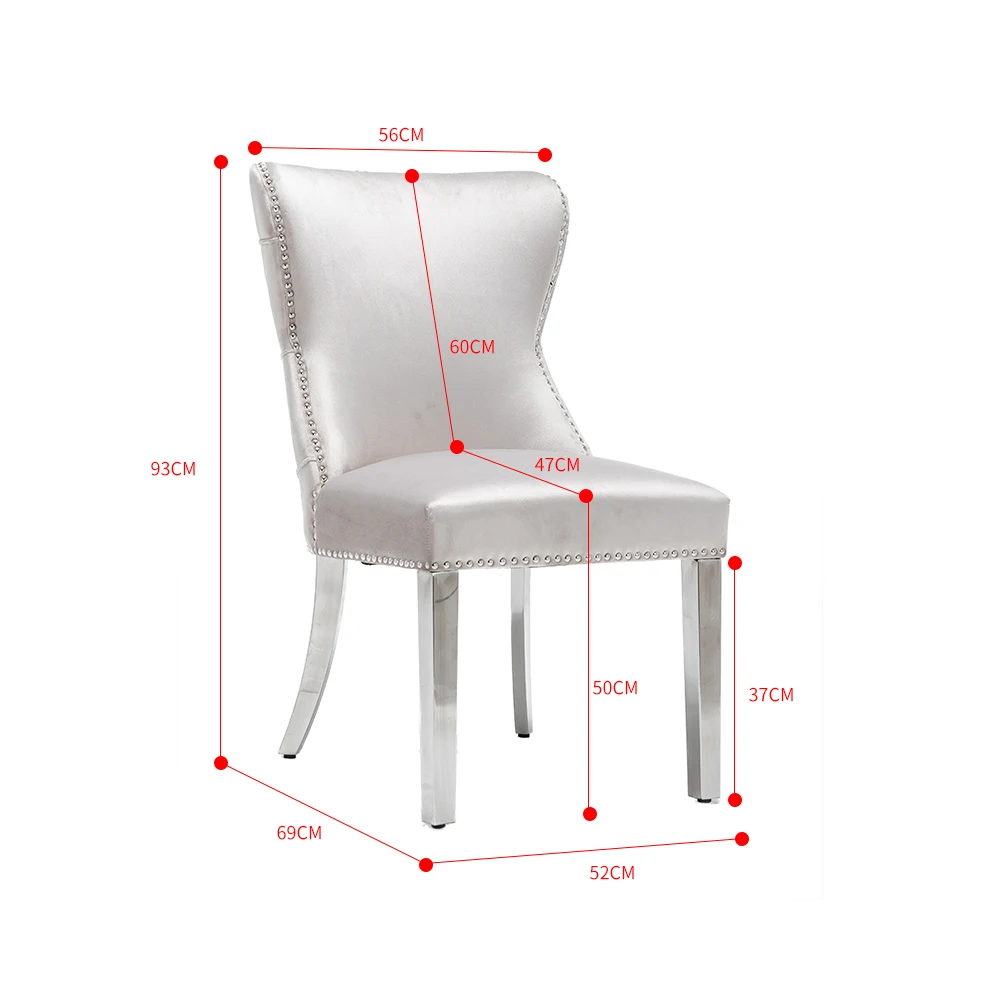 Hot Sell Furniture Restaurant Luxury Modern Accent Chair Dining Chairs