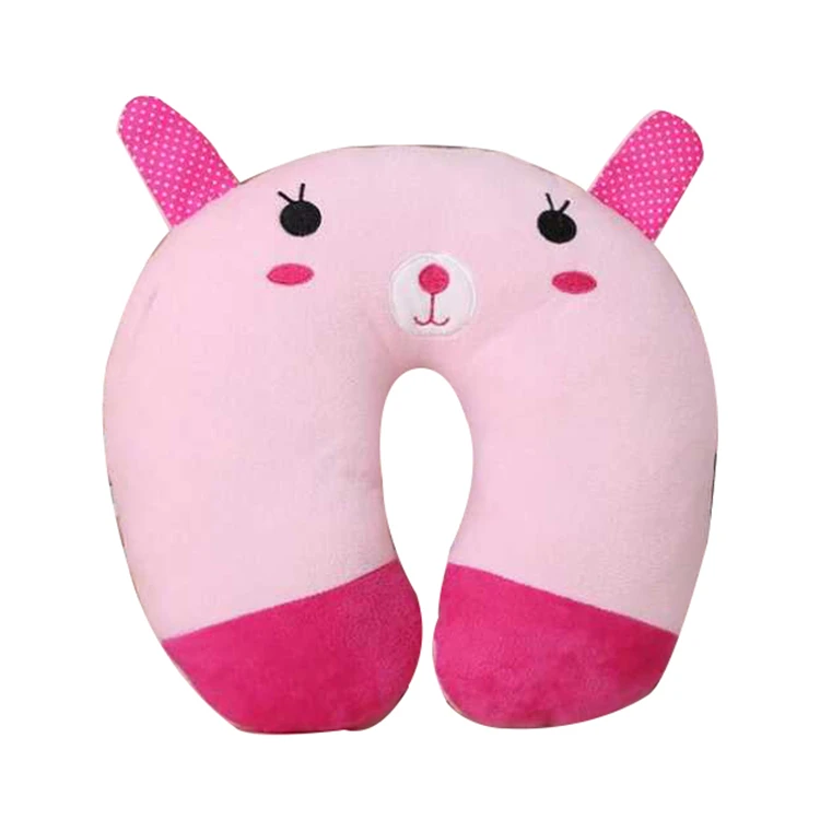 Wholesale Funny Korean Kids U Shape Memory Foam Travel Neck Pillow With Logo