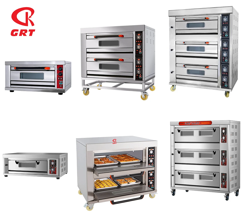 GRT-101Q Tabletop Commercial 1 Deck 1 Tray Gas Oven Bakery Pizza Bread Gas Oven