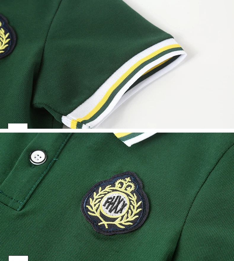 2025 Custom Design Fabric Colour Kindergarten Primary Children Polo Shirt Skirt Boys and Girls Summer School Uniform Dress