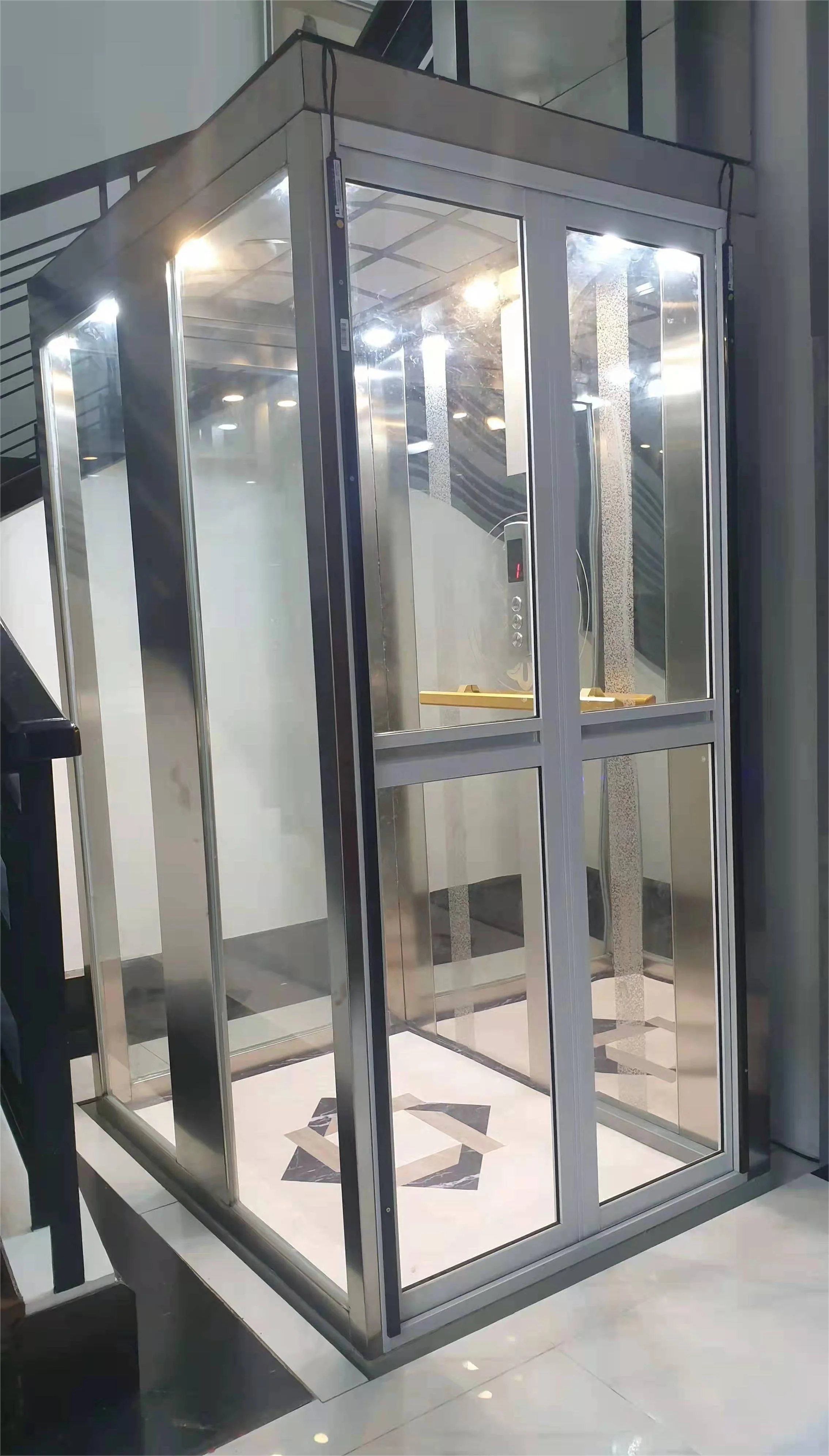 ISO9001 150 кг-500 кг стандартный гидравлический небольшой мини-лифт для