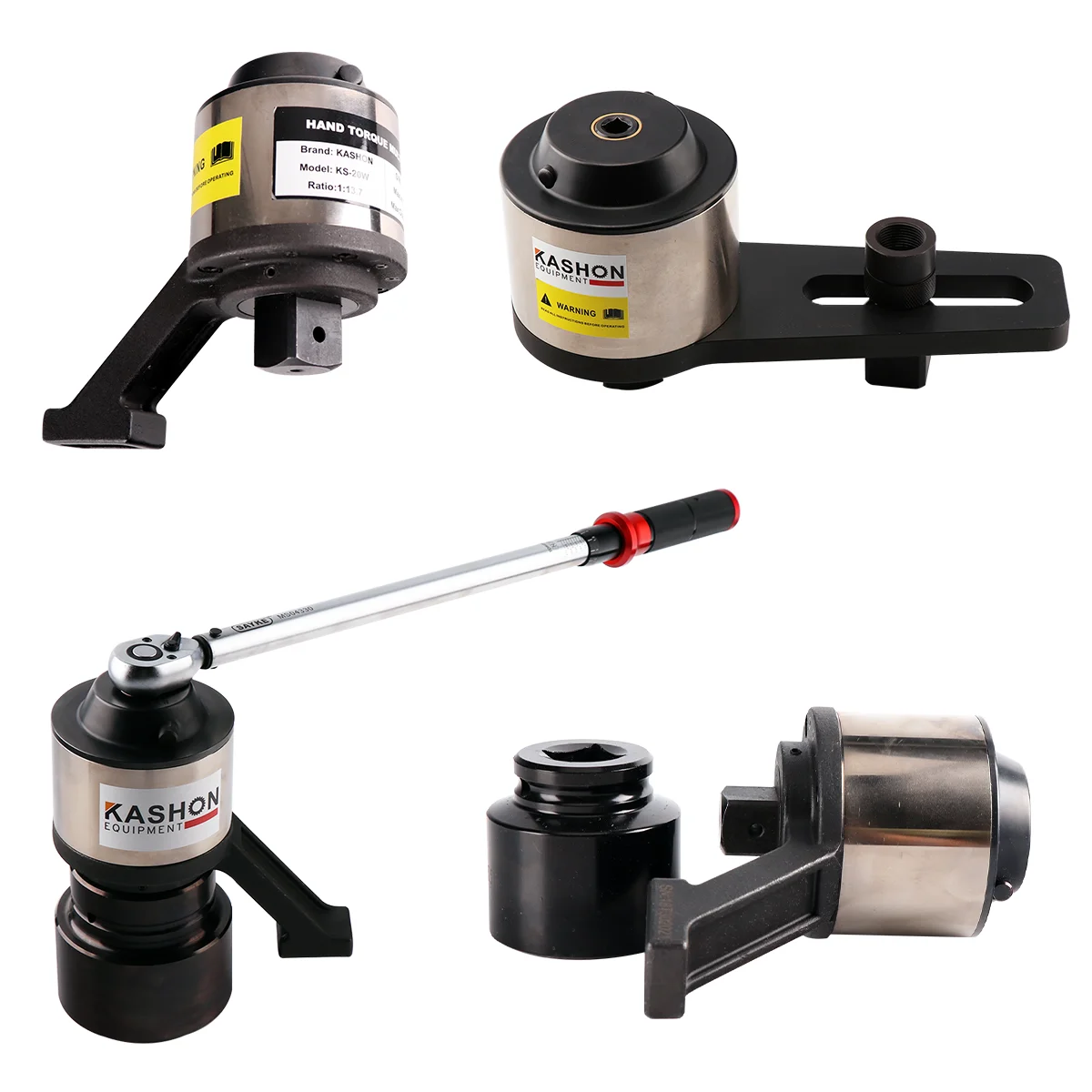 1500Nm 2000Nm 3500Nm 5500Nm 7500Nm 10000Nm 15000Nm 20000Nm Mechanical Manual Torque Multiplier Wrench And Suitable Sockets