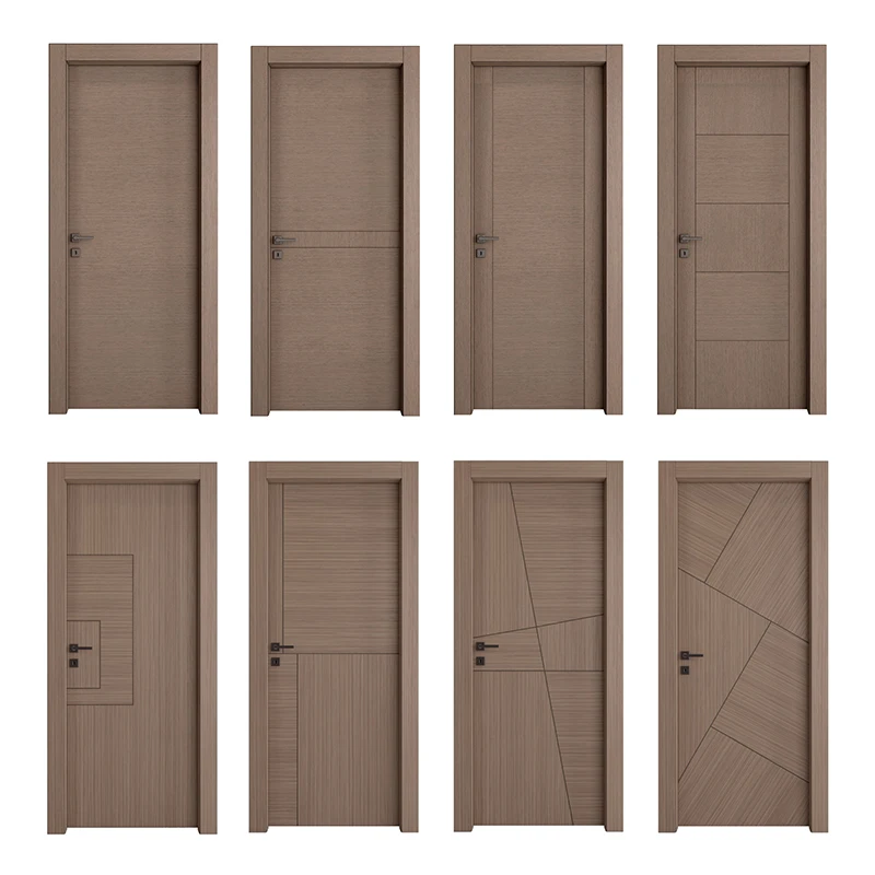 Wood Plastic Composite Factory Price Waterproof Interior WPC Door