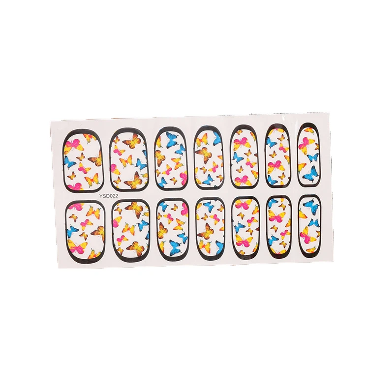 New style nail art  self-adhesive nail polish nail strips