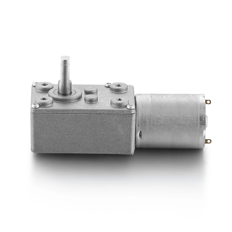 Manufacturers Wholesale Speed Reducer 12 Volt 24 Volt Electrical Micro DC Worm Gear Motor
