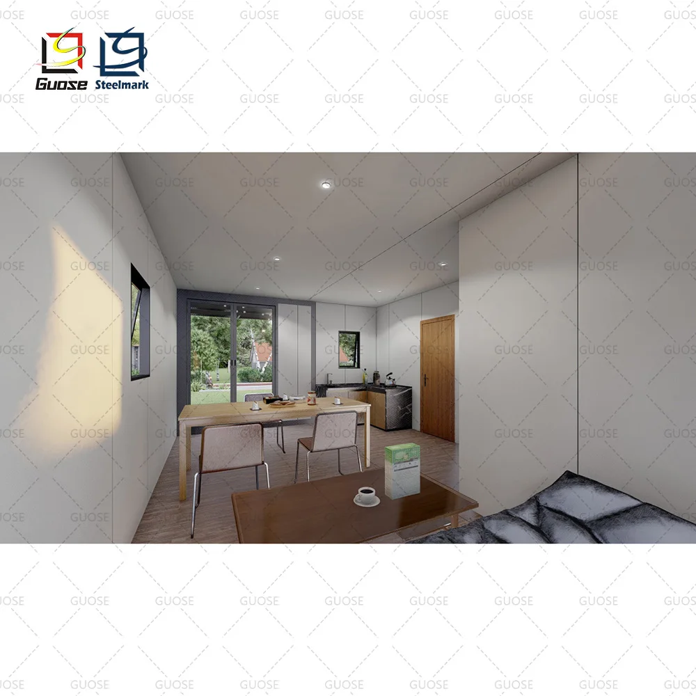 Two floor easy assemble,  flat pack container coffee shop/