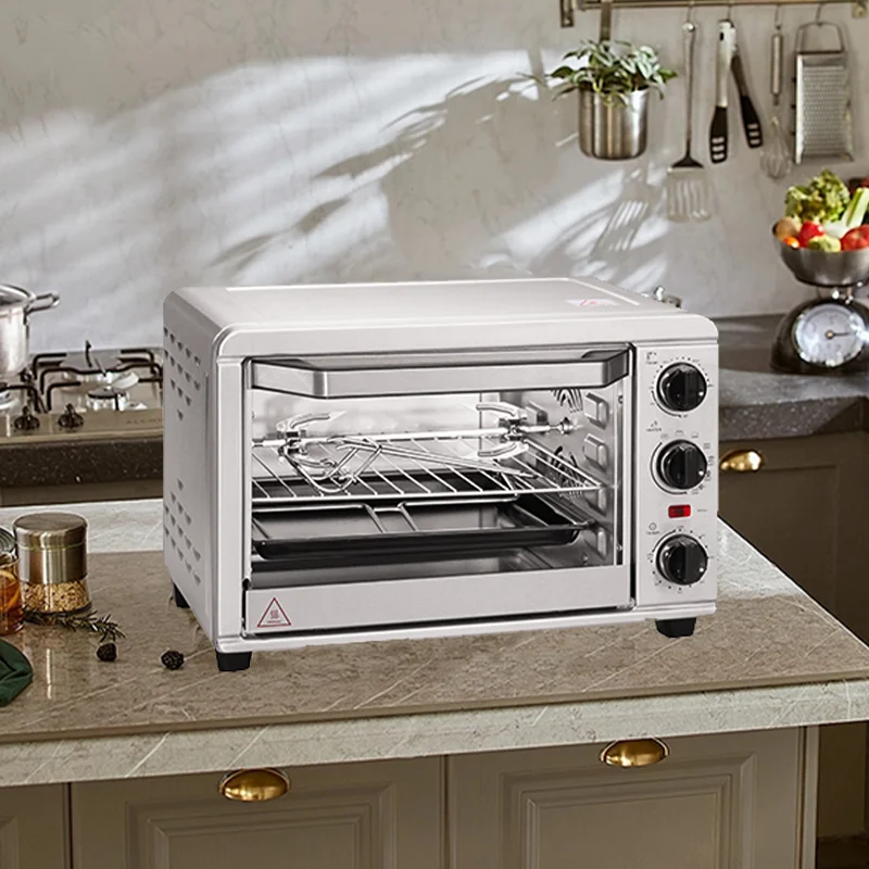 Customization 20L Electric Oven Stove For Kitchen With Three Control Buttons Professional Pizza Oven