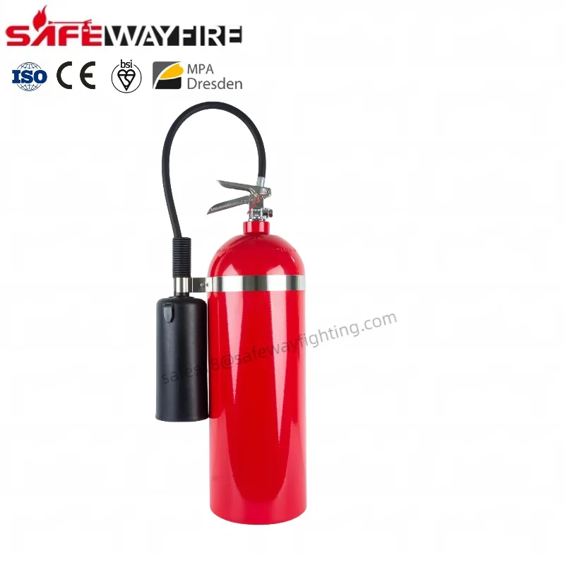 Safewayfire Factory Direct Sale Mexico Type 5-20LBS CO2 Fire Extinguisher Alloy Aluminum Material