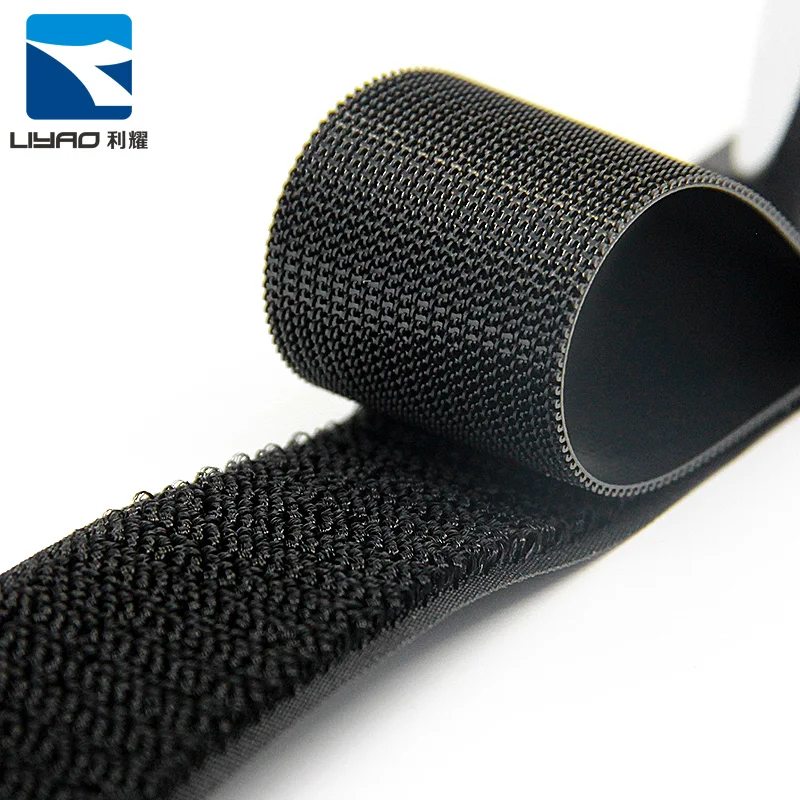 Baby-Friendly Non-Pulling Magic Velcroes Black Nylon Cuff Fasteners for Children Shoes Anti-Hook Hair Bait for Infant Clothing