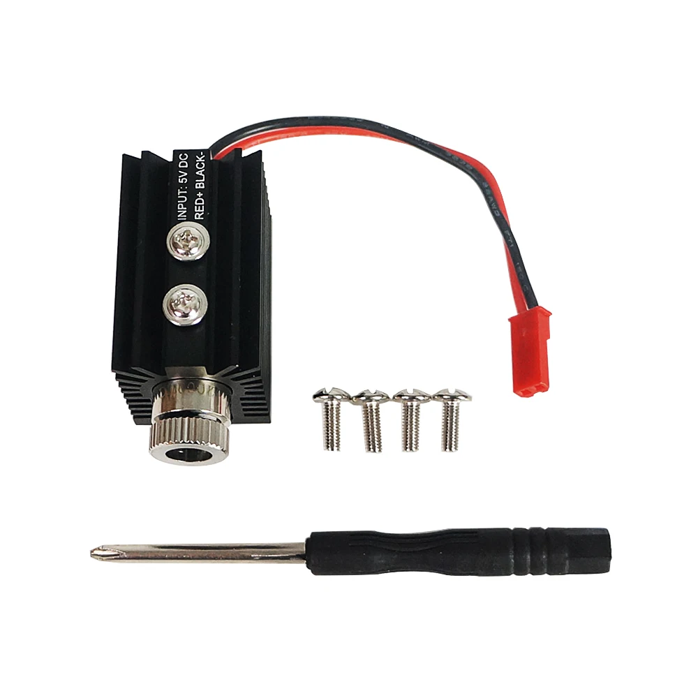 Diode Laser Module 405NM Blue Purple Laser 5V 1000MW 1500MW for Desktop Laser Engraving Machine DIY Use