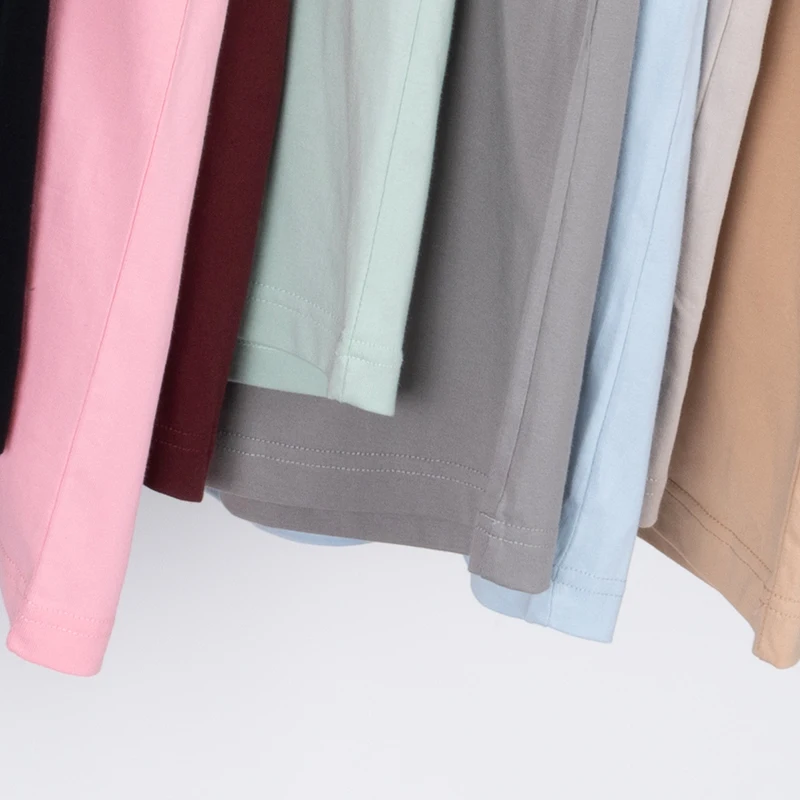 Wholesale Unisex Versatile Blank 100% Cotton Tshirt Custom High Quality Logo Print T shirts