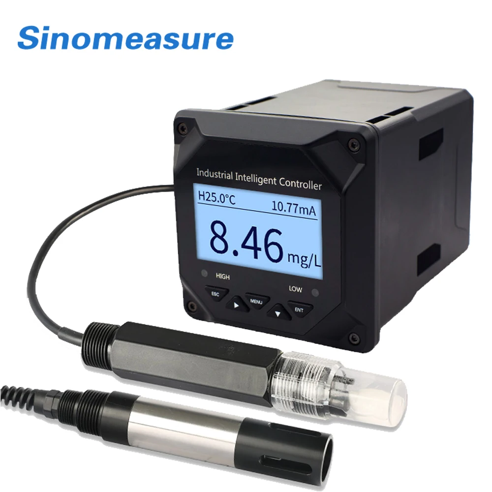 optical online do meter digital 4-20ma do sensor dissolved oxygen sensor electrode probe