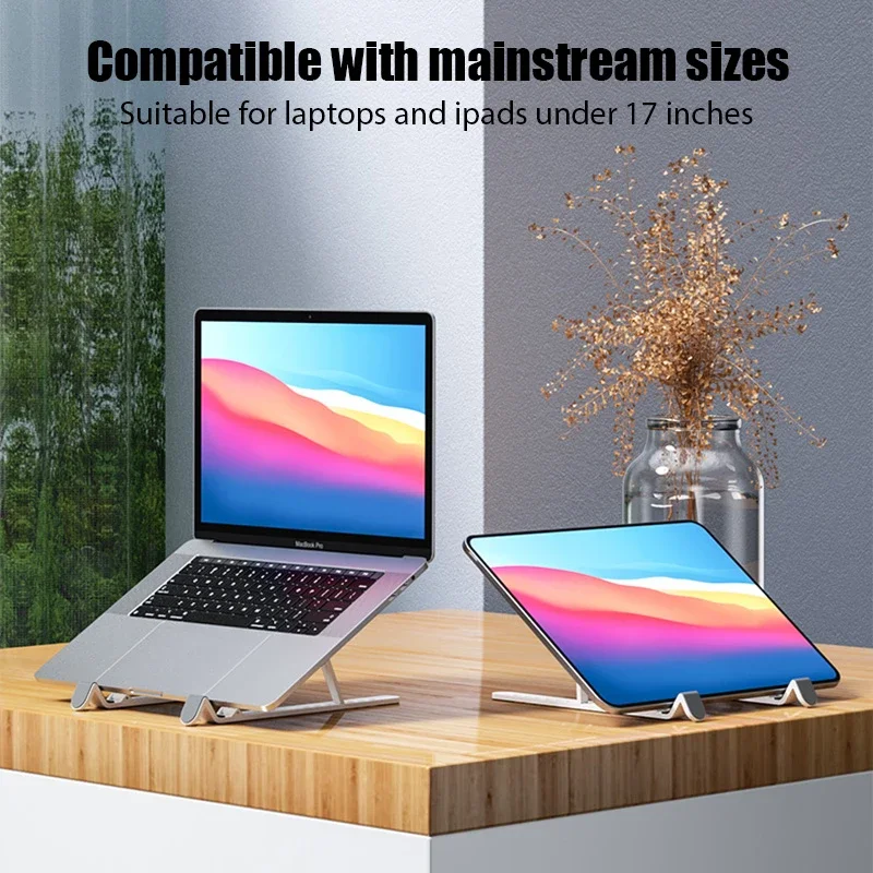 Adjustable Laptop Stand Portable Notebook Support Base Holder Table Foldable Bracket for MacBook Air iPad Tablet Accessories