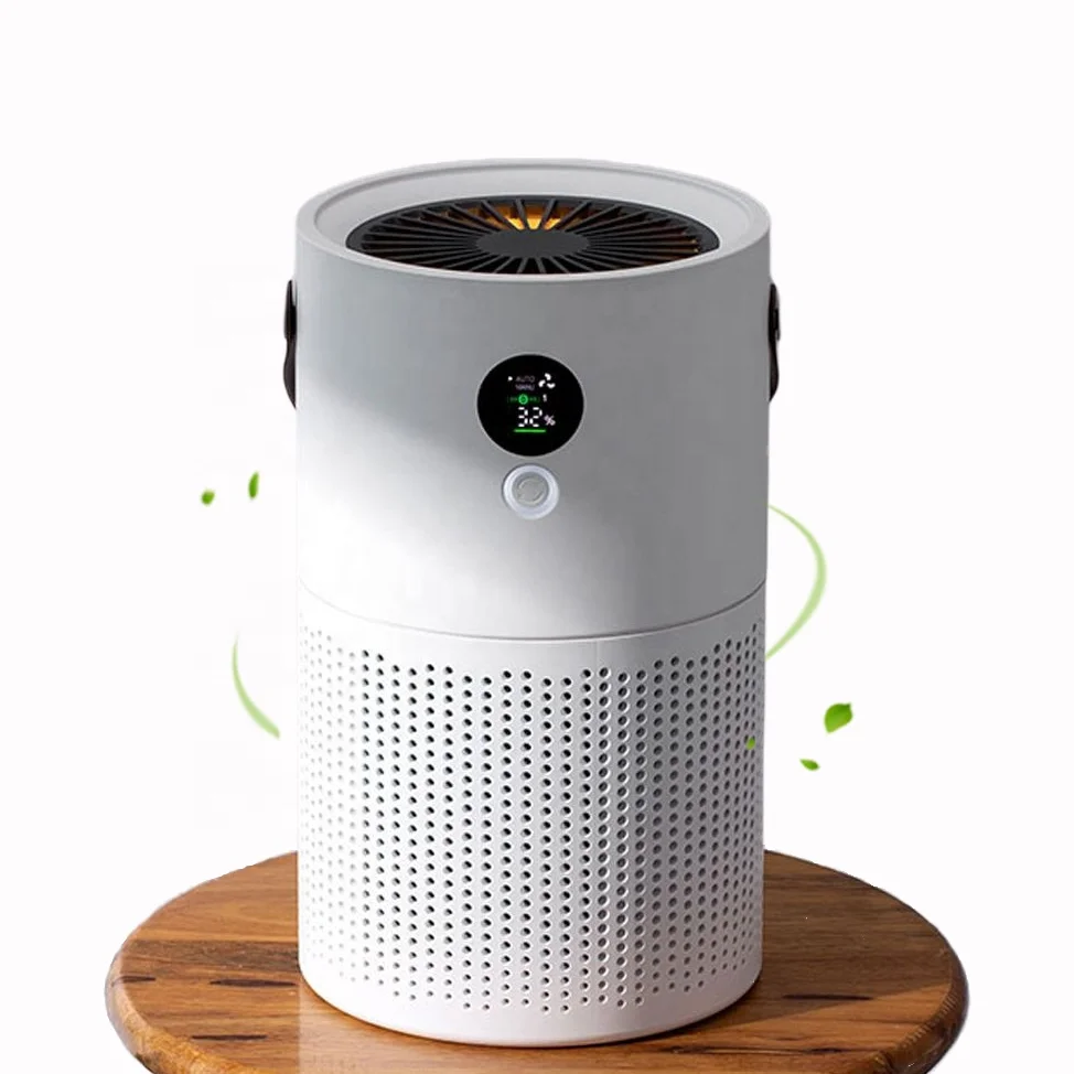 
Home Use Air Cleaning Negative Personal Ion Air Purification Machine HEPA Filter Household Portable Air Purifier 