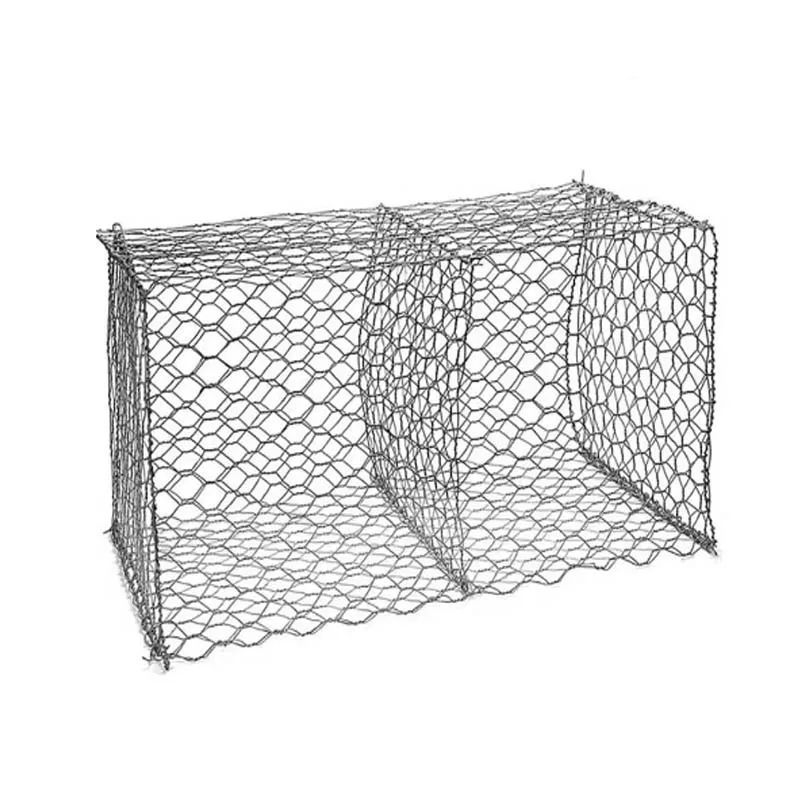 Small Hexagonal Kink Gabion Stone Retaining Fence Pvc Coated Panels Cage Wall Mesh Zinc Basket For Garden