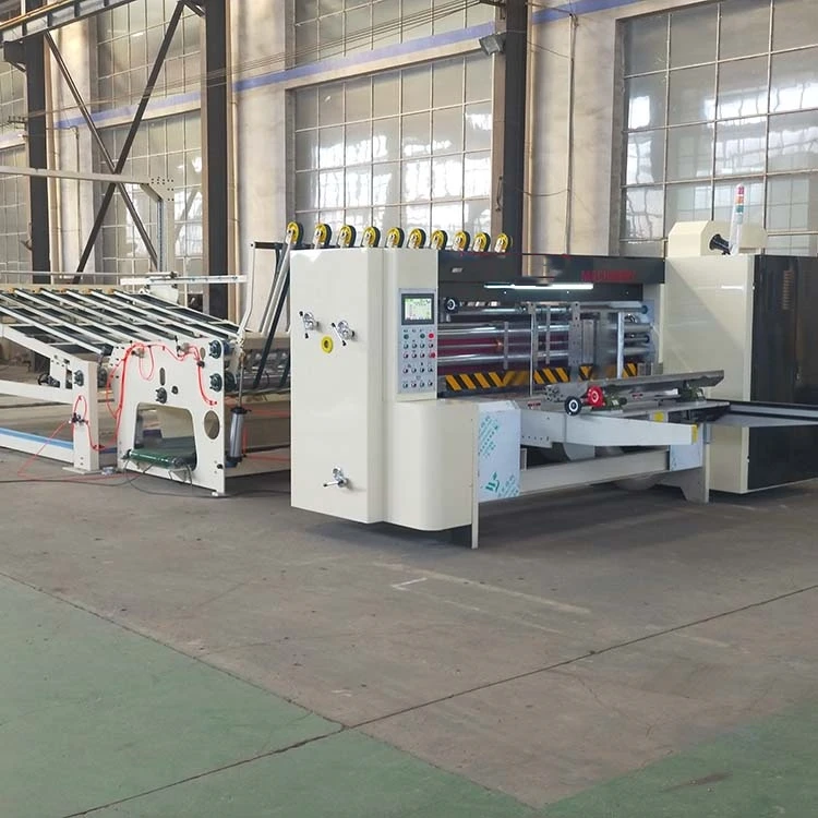 automatic corrugated paper rotary die cutting machine for carton box