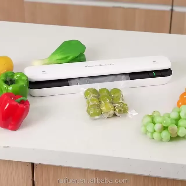 Bag sealing machine automatic household kitchen electric food dry and wet vacuum plastic packaging sealing machine