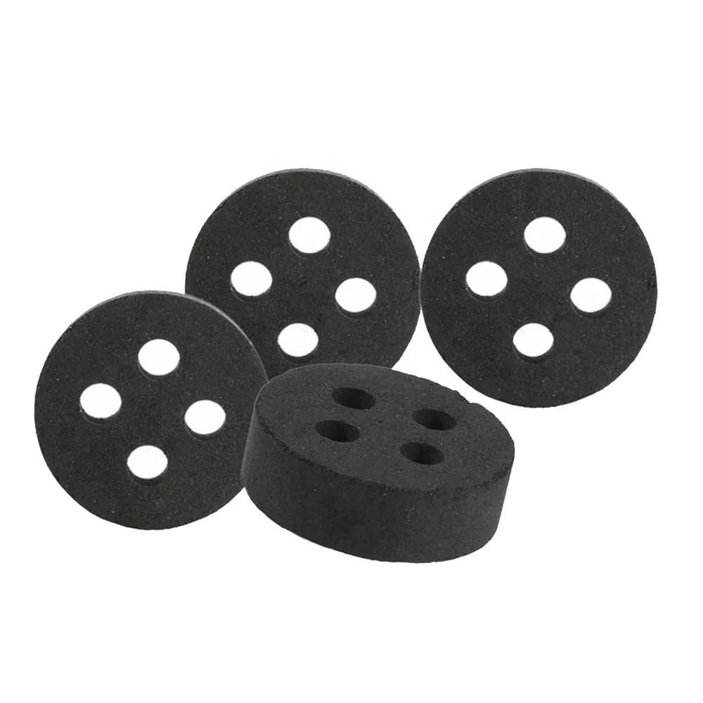 YKS 50mm Arabic 4 holes lucky incense colorful charcoal tablets for shisha