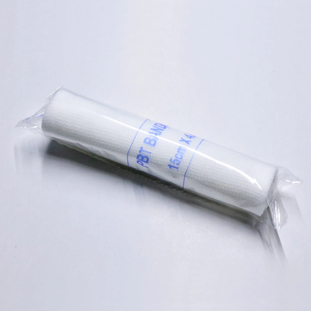 Skin friendly stretch gauze bandage medical conforming PBT bandage