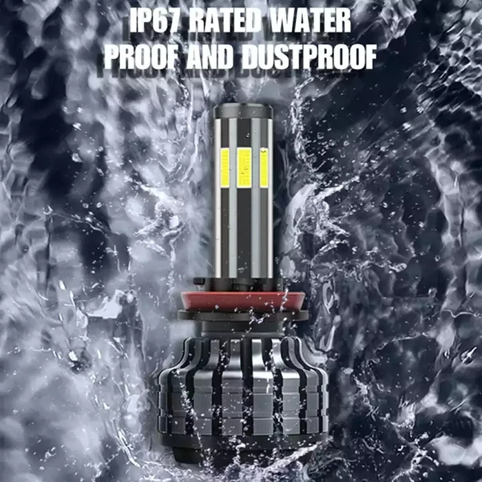 Led Light For Car X6s Led Headlight H11 9005 9006 H4 High Low Beam 50w 3000k 6000k 8000k Auto H4 Led Headlights