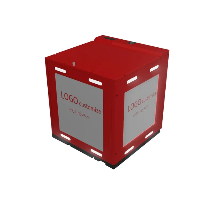 Factory direct sales quality food delivery box for motorcycles and bike Acrylonitrile delivery boxes for motorcycles