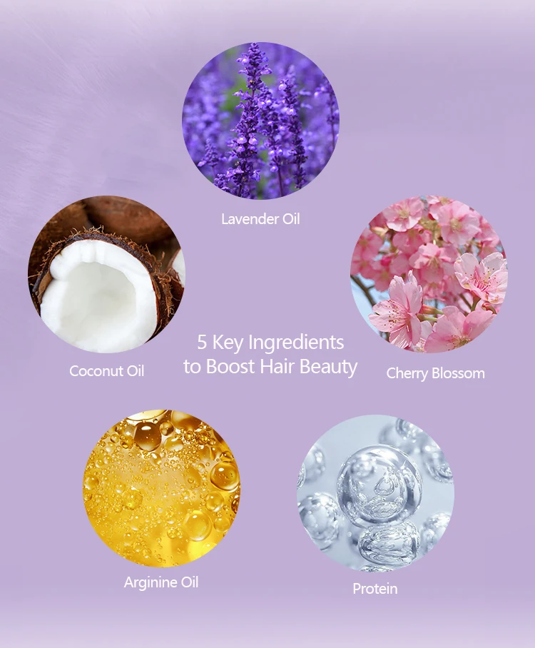 Color Enhance TREELISS Hair Oil Serum BIORGANIC Lavender Arginine Coconut Oil Enhance Hair Shine Ultra Smooth Sulfate Free