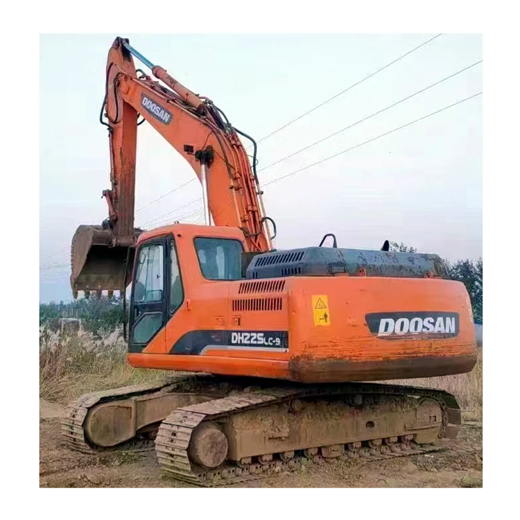 High quality and active 22 ton crawler used doosan dh225lc-7 crawler excavator made in Korea doosan excavator 225 for sale