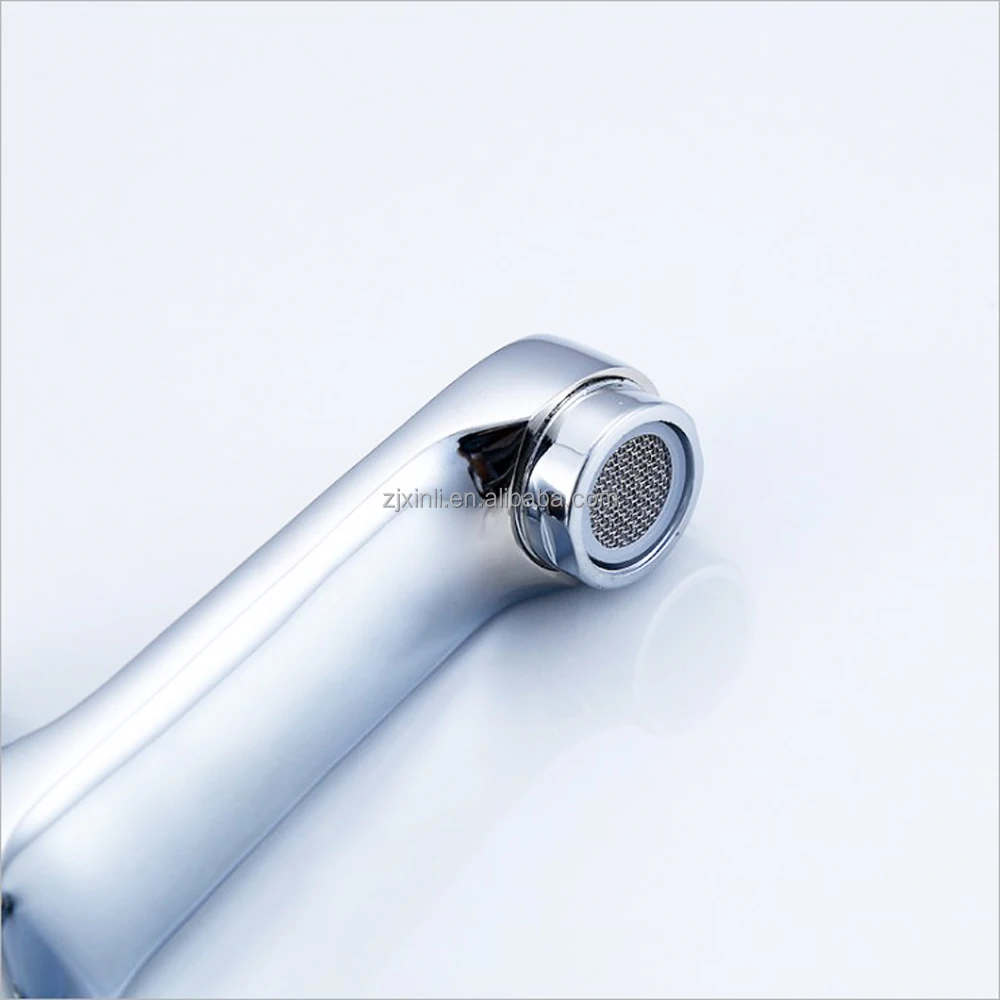 X10087 Deck Mounted Chrome Brass Material of Self Closing Time Extended Tap