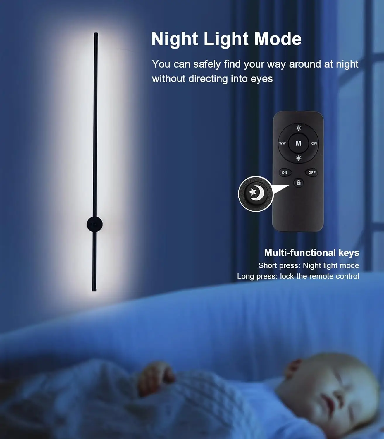 Wireless USB Living Room Bedroom Set of Two Rechargeable lighting sconces battery operated interior wall light